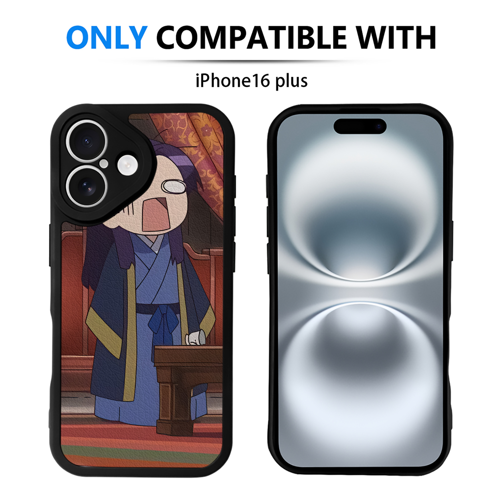 薬屋のひとりごと The Apothecary Diaries 【iPhone 16シリーズ対応】シリコンスマホケース（レザー調） 材質：シリコン